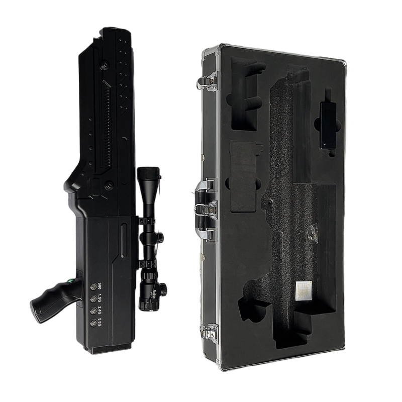  武安手持便携式枪型低空防御反制四通道A型