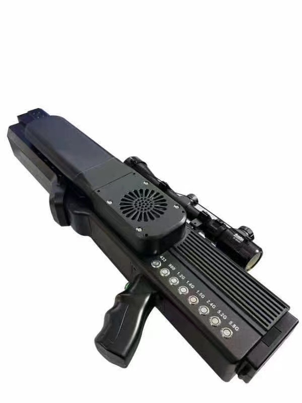  武安手持便携式枪型低空防御反制八通道